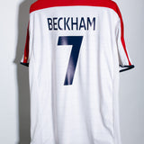 England 2004 Beckham Home Kit (2XL)