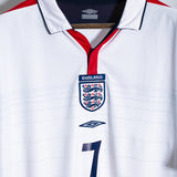 England 2004 Beckham Home Kit (2XL)