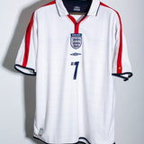 England 2004 Beckham Home Kit (2XL)