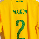 Brazil 2010 Maicon Home Kit (XL)