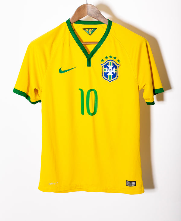 Brazil 2014 Neymar Jr Home Kit (S)