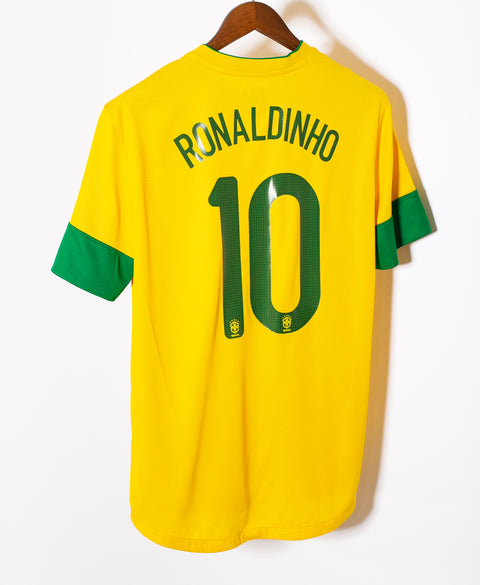 Brazil 2012 Ronaldinho Home Kit (L)