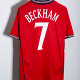 England 2002 Beckham Home Kit (XL)