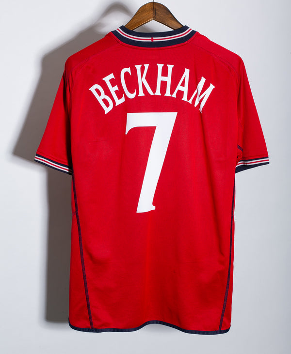 England 2002 Beckham Home Kit (XL)