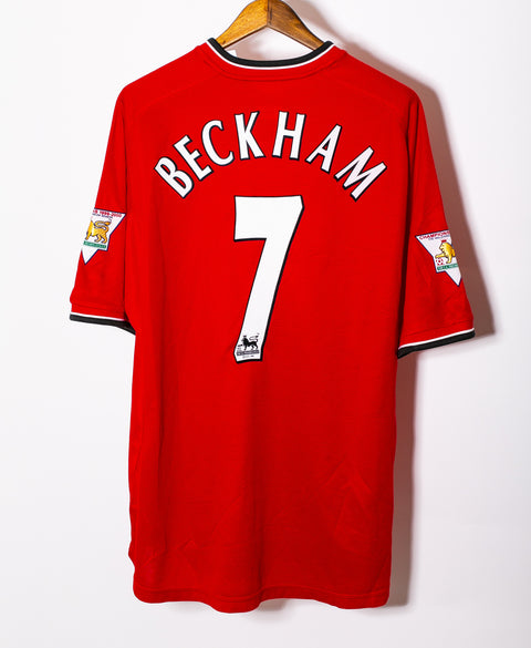 Manchester United 2000-02 Beckham Home Kit (2XL)