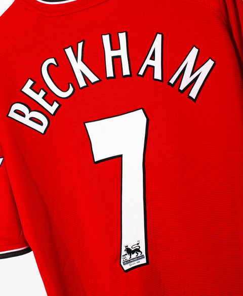 Manchester United 2000-02 Beckham Home Kit (2XL)