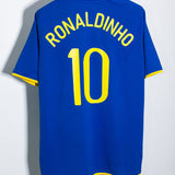 Brazil 2008 Ronaldinho Away Kit (XL)