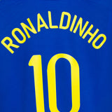 Brazil 2008 Ronaldinho Away Kit (XL)