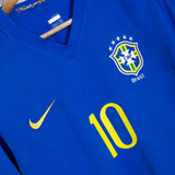 Brazil 2008 Ronaldinho Away Kit (XL)