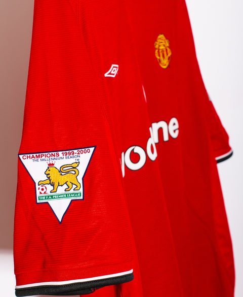 Manchester United 2000-02 Beckham Home Kit (2XL)