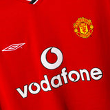 Manchester United 2000-02 Beckham Home Kit (2XL)