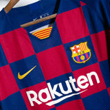 Barcelona 2019-20 Suarez Home Kit (2XL)