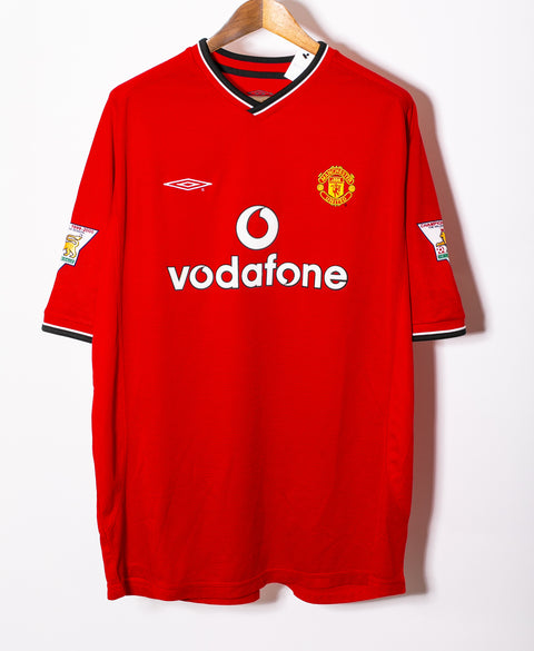 Manchester United 2000-02 Beckham Home Kit (2XL)