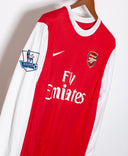 Arsenal 2010-11 Nasri Long Sleeve Home Kit (XL)