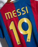 Barcelona 2006-07 Messi Home Kit (S)