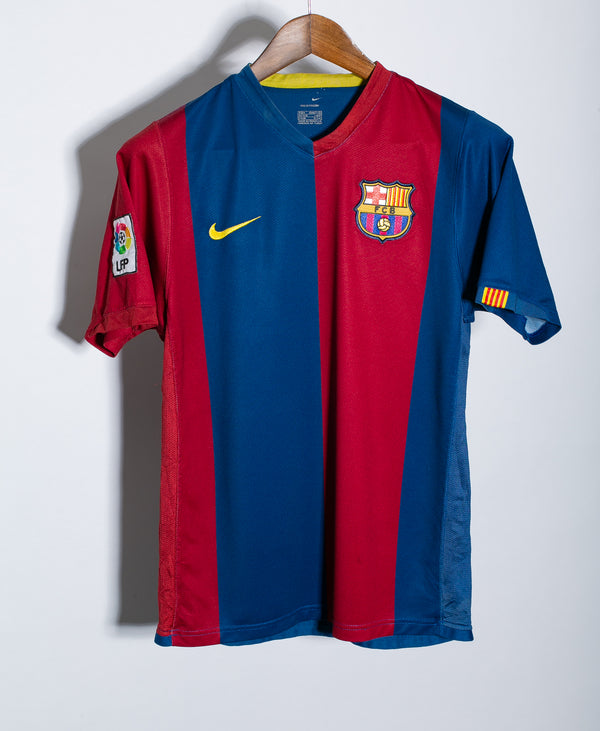 Barcelona 2006-07 Messi Home Kit (S)