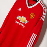 Manchester United 2015-16 Rashford Long Sleeve Home Kit (XL)