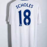Manchester United 2008-09 Scholes Away Kit (2XL)