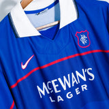 Rangers 1997-99 Laudrup Home Kit (L)