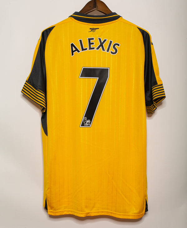 Arsenal 2016-17 Alexis Away Kit (XL)