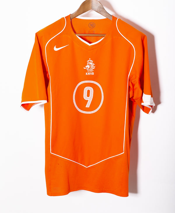 Netherlands 2004 Kluivert Home Kit (L)