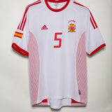 Spain 2002 Puyol Away Kit (L)