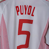Spain 2002 Puyol Away Kit (L)