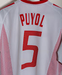 Spain 2002 Puyol Away Kit (L)