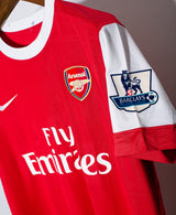 Arsenal 2010-11 Sagna Home Kit (L)