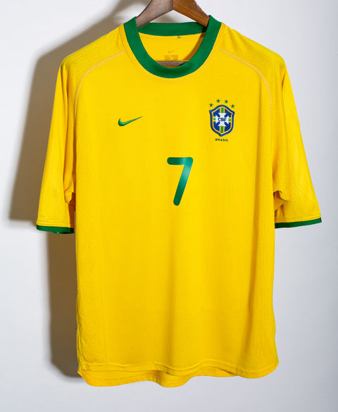 Brazil 2000 Ronaldinho Home Kit (L)