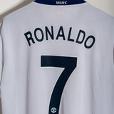 Manchester United 2008-09 Ronaldo Away Kit (XL)
