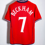 England 2002 Beckham Away Kit (L)