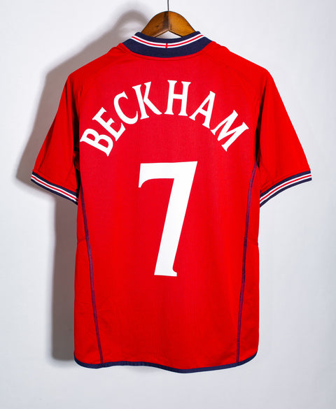 England 2002 Beckham Away Kit (L)