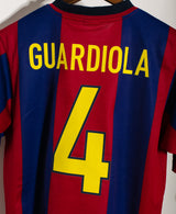 Barcelona 2000-01 Guardiola Home Kit (S)