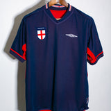 England 2002 Beckham Away Kit (L)