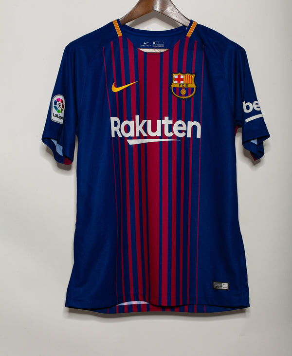 Barcelona 2017-18 Iniesta Special Kit (L)