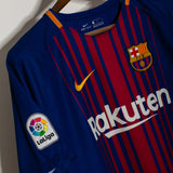 Barcelona 2017-18 Iniesta Special Kit (L)