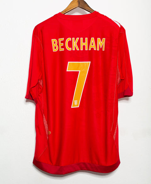 England 2006 World Cup Beckham Away Kit (2XL)