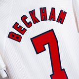 England 1998 Beckham Home Kit (YXL)