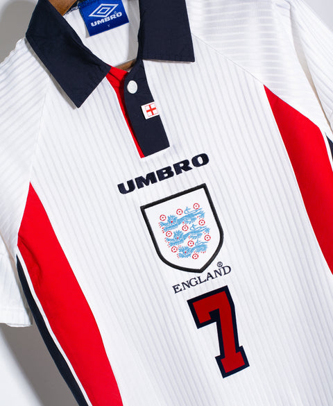 England 1998 Beckham Home Kit (YXL)