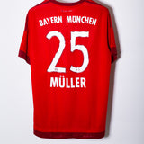 Bayern Munich 2015-16 Muller Home Kit (XL)