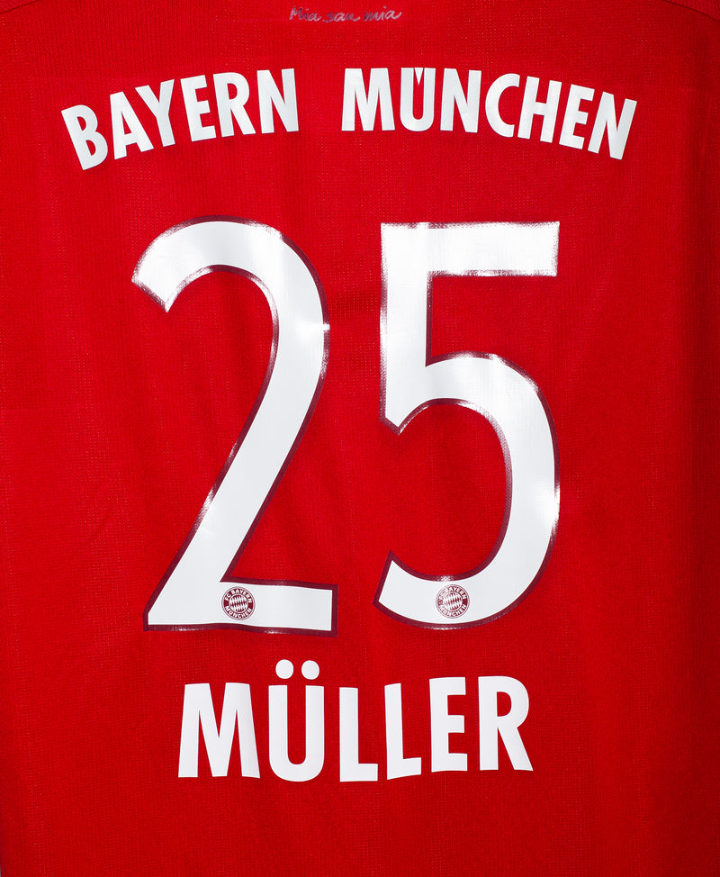 Bayern Munich 2015-16 Muller Home Kit (XL)