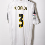Real Madrid 2004-05 Roberto Carlos Home Kit (2XL)