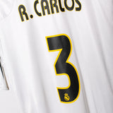Real Madrid 2004-05 Roberto Carlos Home Kit (2XL)