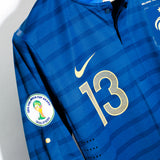 France 2012 Mangala Player Issue Home Kit (L)
