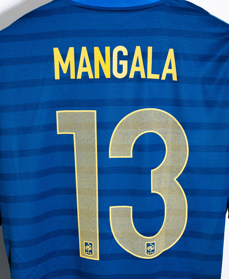 France 2012 Mangala Player Issue Home Kit (L)