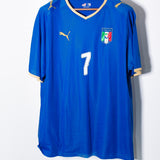 Italy 2008 Del Piero Home Kit (2XL)