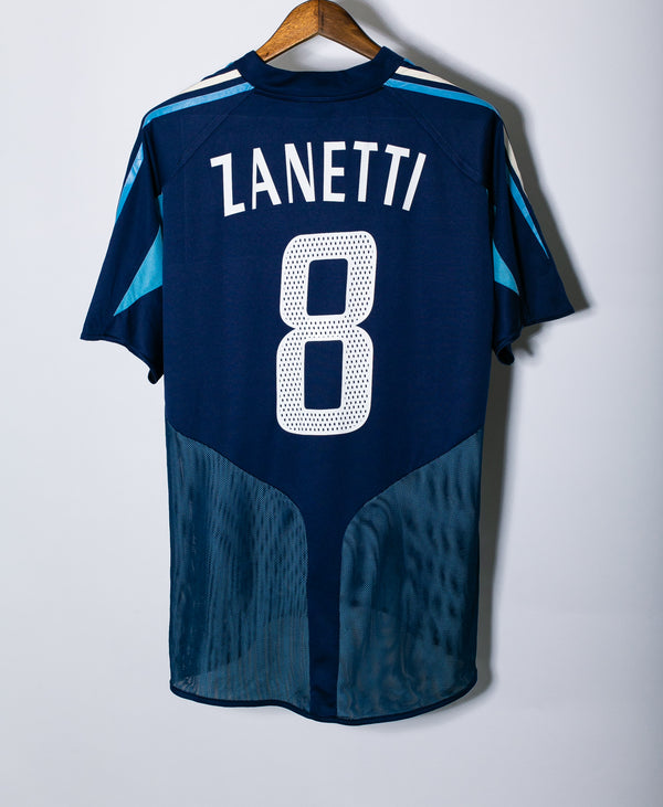 Argentina 2004 Zanetti Away Kit (L)