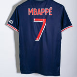 PSG 2020-21 Mbappe Home Kit (S)