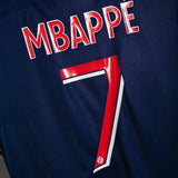 PSG 2020-21 Mbappe Home Kit (S)